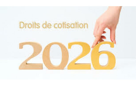 Tarif cotisations 2026